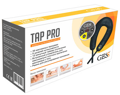 Упаковка массажера для шеи и плеч Power «Tap Pro»
