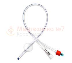 Катетер Фолея Apexmed двухходовой силиконовый, 10 шт