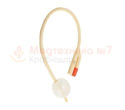 Катетер Фолея двухходовой CERTUS, латексный, 10 шт