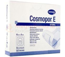 Пластырь Cosmopor E 10х8 см