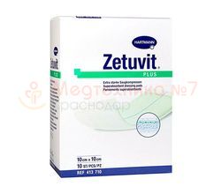 Повязки ZETUVIT plus 10x10см