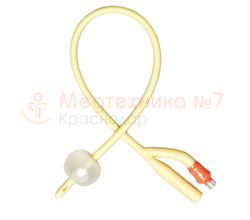 Катетер Фолея двухходовой латексный