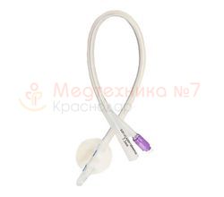 Катетер Фолея двухходовой CERTUS 100% силикон