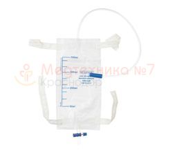 Ножной мочеприемник Meridian, 750 мл, Т-слив (DW310075)