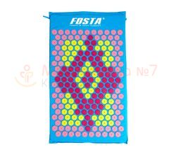 Коврик массажный акупунктурный Fosta F 0102 цветной (голубой)