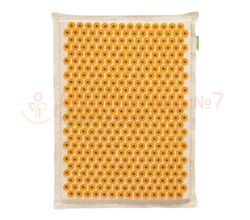 Тибетский аппликатор Коврик большой желтый с эффектом памяти