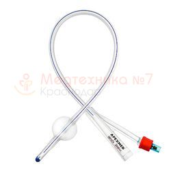 Катетер Фолея Apexmed двухходовой силиконовый, 10 шт