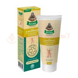 Крем для ног Лекарь интенсивный с мочевиной при натоптышах и сухих мозолях 75 мл