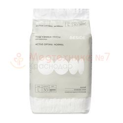 Подгузники-трусы BESIDE Active Optima Normal размер L, 30 шт