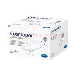 COSMOPOR Antibacterial повязки с серебром 7,2х5 см