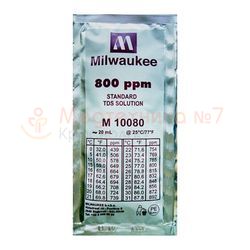 Калибровочный раствор 800 ppm для ТДС метров Milwaukee 20 мл.