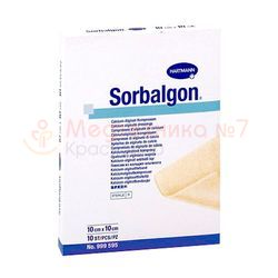Повязка SORBALGON 10x10 см