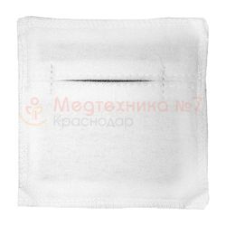 Электрод с токопроводящей тканью, 100х100 мм