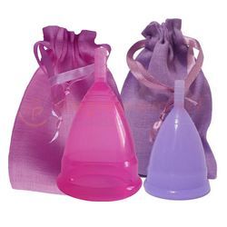 Набор менструальных чаш CupLee в мешочке (2 шт.)