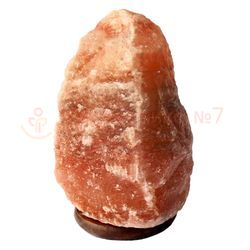 Красная солевая лампа 2-3 кг, с диммером