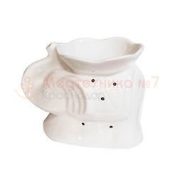 Аромалампа электрическая с диммером Слон, фарфоровая