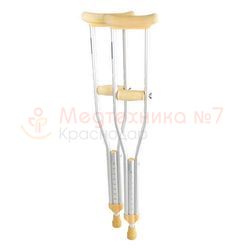 Костыли подмышечные СИМС2 10022 без УПС, 155-180 см