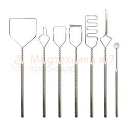 Логопедические зонды для постановки звуков МЕДИН набор № 2, 7 шт.