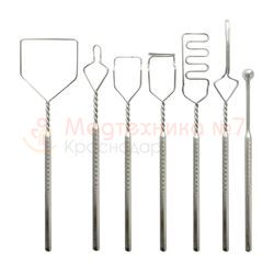 Логопедические зонды для постановки звуков МЕДИН набор № 3, 7 шт.