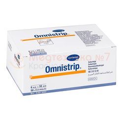 Полоски Omnistrip для закрытия ран 6х38 мм, 6 шт/уп