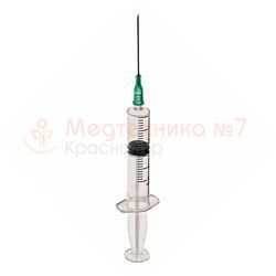 Шприц 5 мл (0,7х40мм 22G 1 1/4")