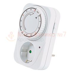 Таймер-розетка обратного отсчета механический ROBITON ME-04