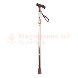 Трость складная Е0601У с УПС бронза