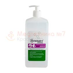 Кожный антисептик Алмадез-ликвид, с дозатором, 1 л
