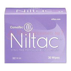 Очиститель для кожи в форме салфеток ConvaTec Niltac
