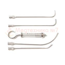 Шприц Ш-14-2 для внутригортанных вливаний и промывания миндалин, 2 мл