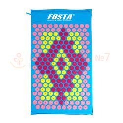 Коврик массажный акупунктурный Fosta F 0102 цветной (голубой)