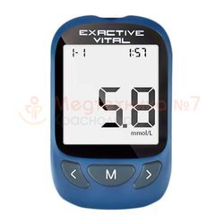 Глюкометр Exactive Vital с ланцетами и прокалывателем