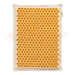 Тибетский аппликатор Коврик большой желтый с эффектом памяти