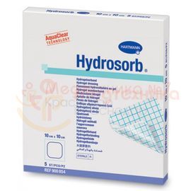Повязки для ран Гидросорб 10x10 см