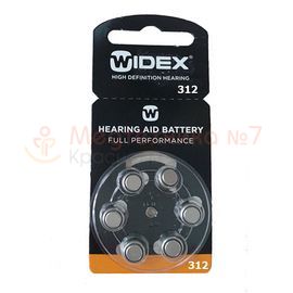 Батарейки 312 для слуховых аппаратов