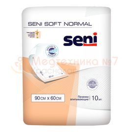 Одноразовые впитывающие пеленки Seni Soft Normal 90х60см (10 шт.)