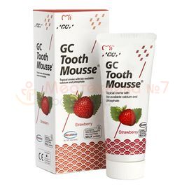 Мусс для реминерализации зубных тканей GC Tooth Mousse клубника