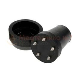 Зимний наконечник для тростей и костылей 19мм, черный