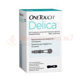 Ланцеты OneTouch Delica №25