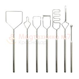 Логопедические зонды для постановки звуков МЕДИН набор № 4, 7 шт.