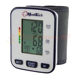 Тонометр на запястье MediTech MT-60 с манжетой 13,5-21,5 см