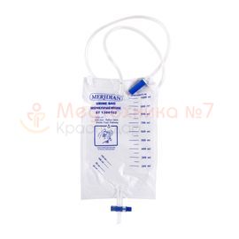 Прикроватный мочеприемник Меридиан, Т-слив, 1л, арт. ST1300102