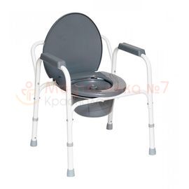 Кресло-туалет Barry WC100 вид спереди