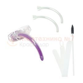 Трахеостомическая трубка PORTEX Blue Line Ultra 8 мм без манжеты, в наборе с двумя внутренними канюлями