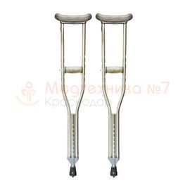 Костыли Amrus AMUC03 с подмышечной опорой с УПС 180-200 см