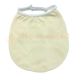 Фартук нагрудный для защиты гортани 4 слоя TRACHEA Норм, кремовый арт. 10-426