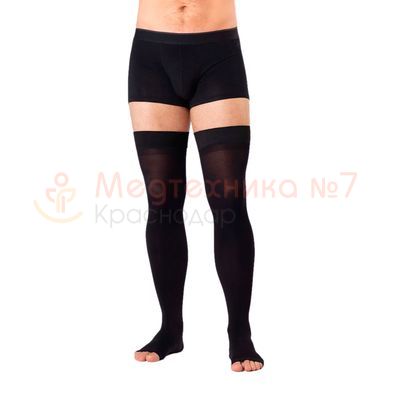 Компрессионные чулки Ofa Classic 2 класс для мужчин (черные)