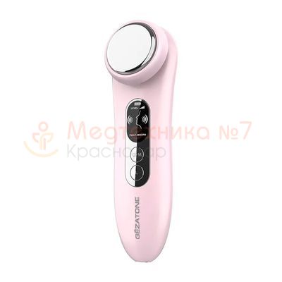 Массажер Gezatone Bio Sonic m776 Galvanic Beauty SPA Plus многофункциональный включается и выключается одной кнопкой