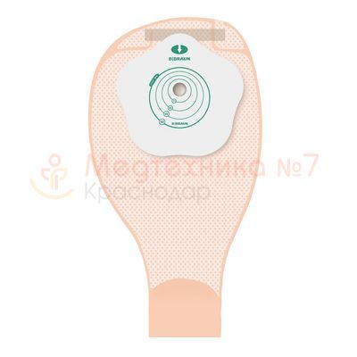 Калоприемник однокомпонентный дренируемый B.Braun Флексима 044415RU, фланец 12-60 мм, 30 шт