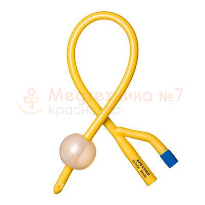 Катетер Фолея Apexmed двухходовой латексный, 10 шт